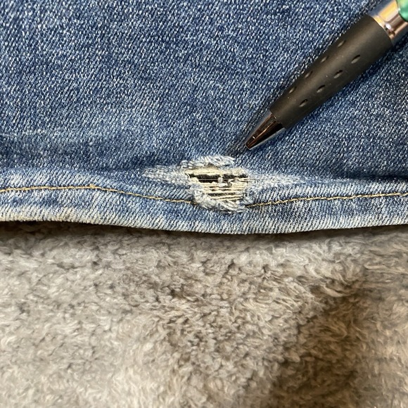 Abercrombie & Fitch Jeans‎ Womens 4R/27 Flare High Rise Denim Stretch Boho Artsy - Picture 9 of 16